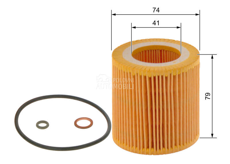 Filter ulja za BMW Z4 od 2006. do 2008. god.