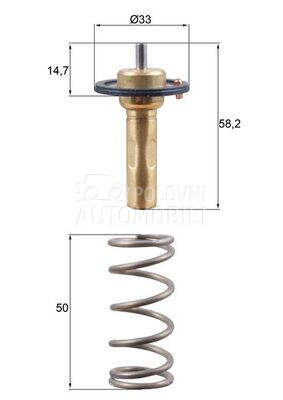Termostat za Ford Focus od 2010. do 2020. god.