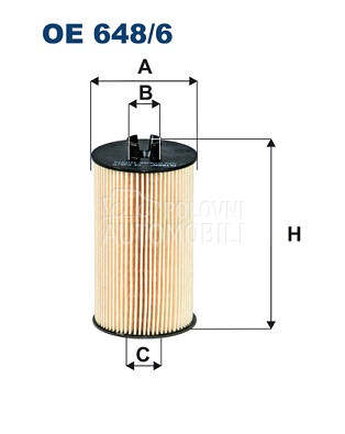 Filter ulja za Chevrolet Cruze od 2011. do 2015. god.