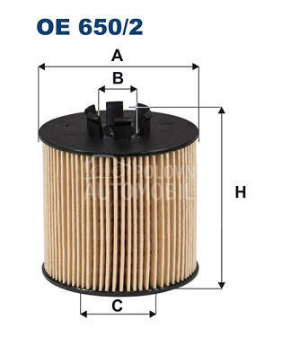 Filter ulja za Audi A3 od 2004. do 2013. god.