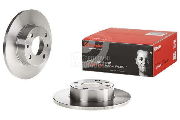 Kočioni disk Brembo za Fiat Panda od 2004. do 2011. god.