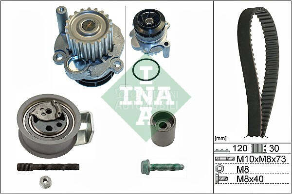 Veliki servis sa pumpom INA za Ford Galaxy od 1995. do 2006. god.