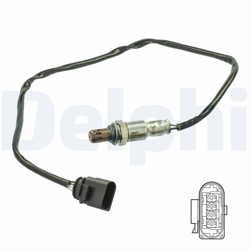 Lambda sonda DELPHI za Volkswagen Golf 1, Golf 2, Golf 3 ... od 2012. do 2021. god. - 04E 906 262 EB