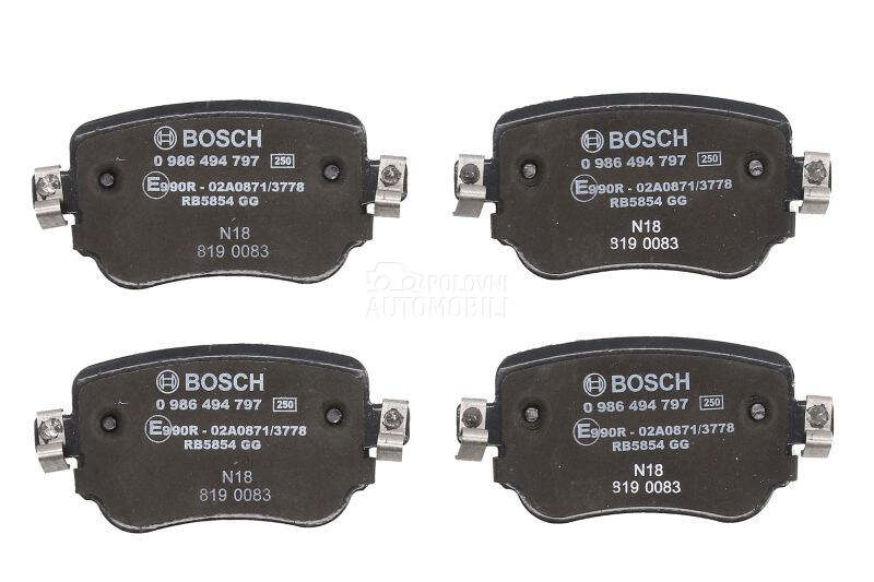Kocione plocice BOSCH za Audi A1 od 2019. do 2022. god.
