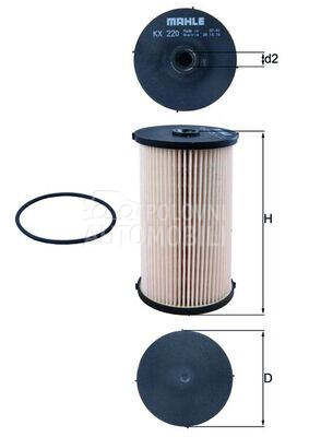 Filter goriva za Seat Leon od 2005. do 2013. god.