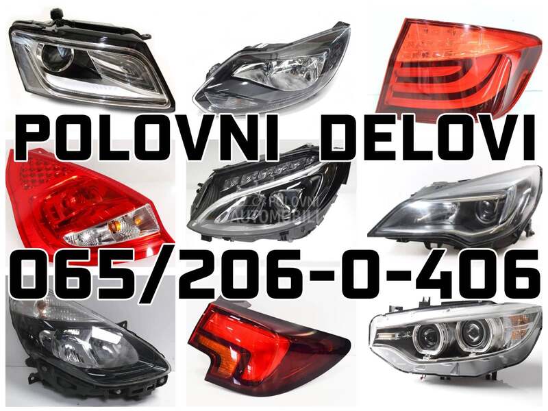 POLOVNI DELOVI za Peugeot 208, 308, 1007 ... od 2014. do 2022. god.