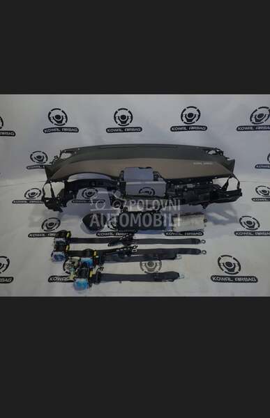 tabla airbag pojasevi za Toyota C-HR od 2014. do 2025. god.