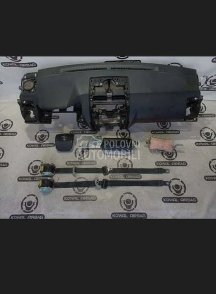 tabla airbag pojasevi za Toyota Land Cruiser od 2014. do 2025. god.