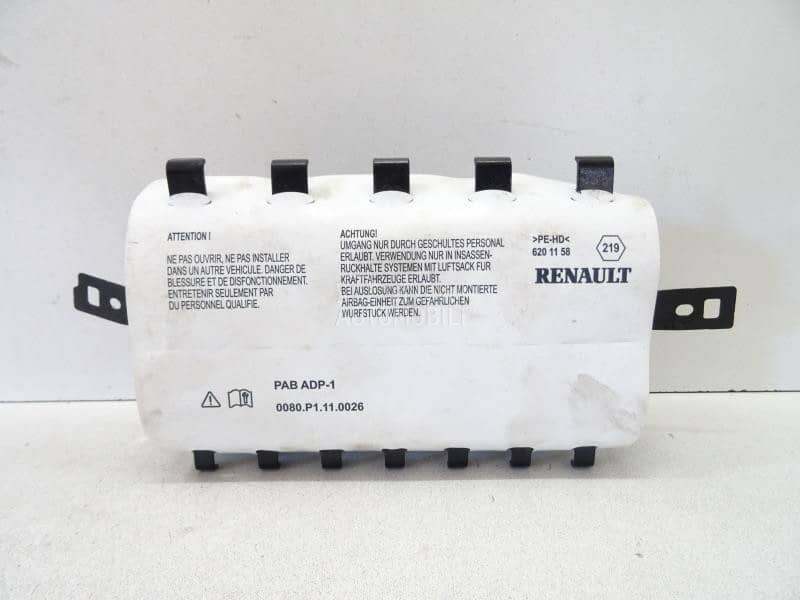 Airbag suvozača za Renault Captur od 2013. do 2019. god.