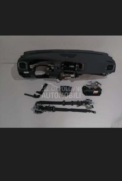 tabla airbag pojasevi za Volvo V60 od 2014. do 2025. god.