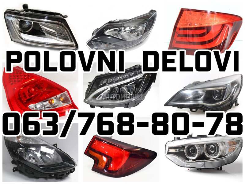 POLOVNI DELOVI za Volkswagen Caddy, Tiguan, Touareg ... od 2003. do 2017. god.