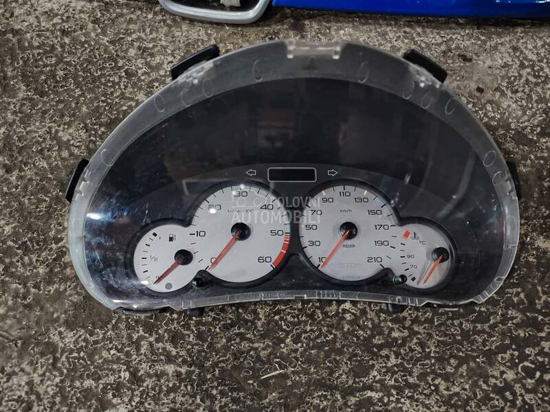 Kilometar Sat za 206 za Peugeot 206 od 2002. do 2011. god.