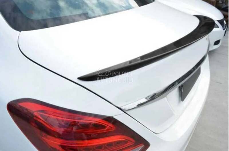 Spojler w205 amg piano black za Mercedes Benz C Klasa