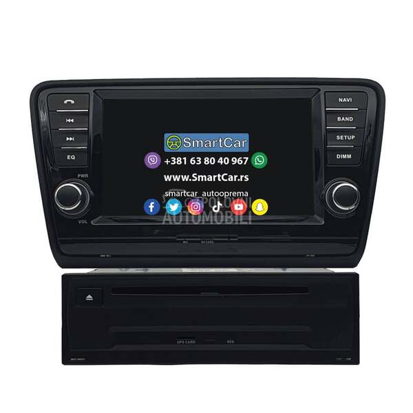 Android Multimedija 7in za Škoda Octavia