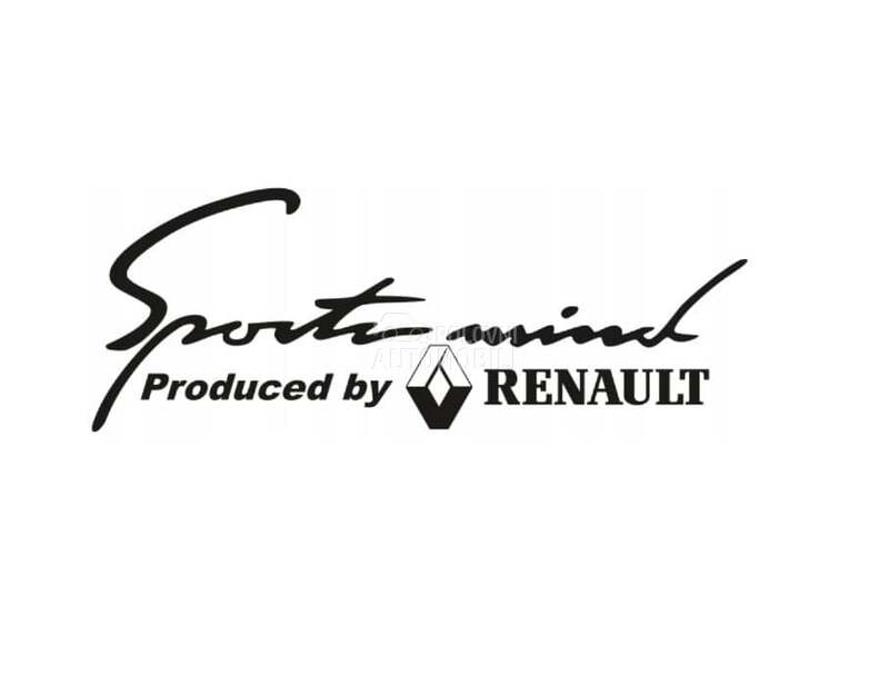Sport mind nalepnica NOVO za Renault Ostalo