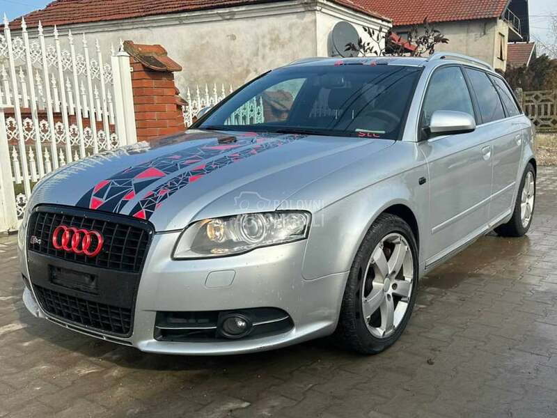 Pragovi S-line sivi B7 za Audi A4 od 2004. do 2008. god.