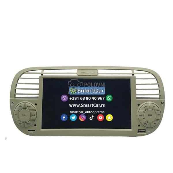 Android Multimedija 7in za Fiat 500