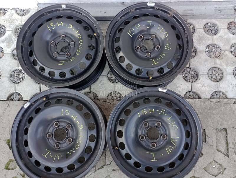Čelične felne ww nemacka 15" 5 x 100