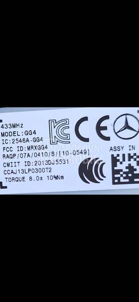 TMPS za Mercedes Benz A 140, B 150, C 220