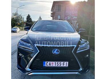 Lexus RX 450 450H F SPORT, 38.000 €, 2017. Džip/SUV, Hibridni pogon (benzin) | 3456 cm3, 260.000 km, 230kW (313 KS), Automatski / poluautomatski, 4/5 vrata, 5 sedišta, Čačak