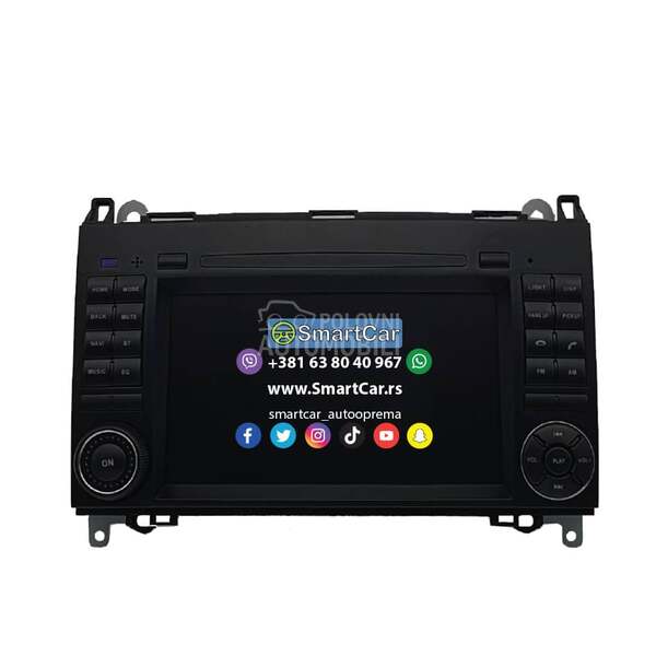Android Multimedija 7in za Mercedes Benz B 150, B 170, B 180 ...