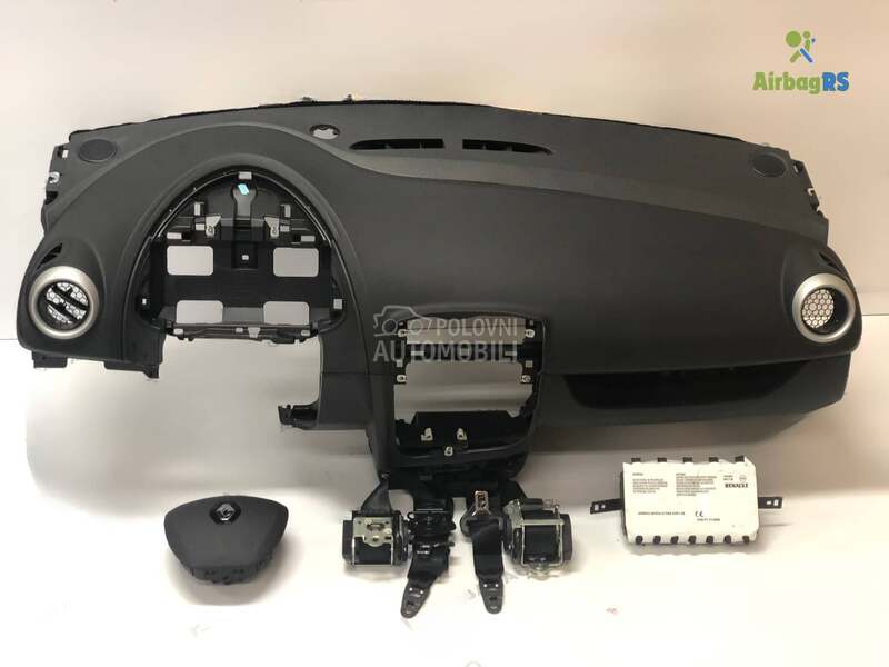 Airbag set za Renault Clio od 2012. do 2019. god.