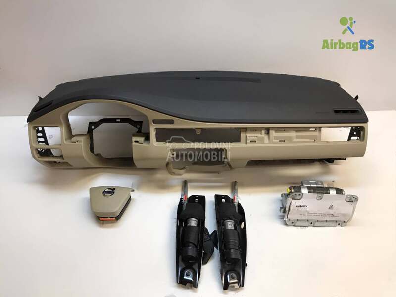 Airbag set za Volvo V70 od 2013. do 2016. god.