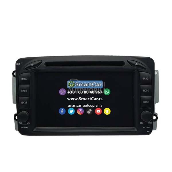 Android Multimedija 7in DVD za Mercedes Benz C 180, C 200, C 220 ...