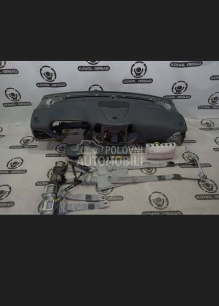 tabla aerbag pojasevi za Jeep Cherokee od 2014. do 2025. god.