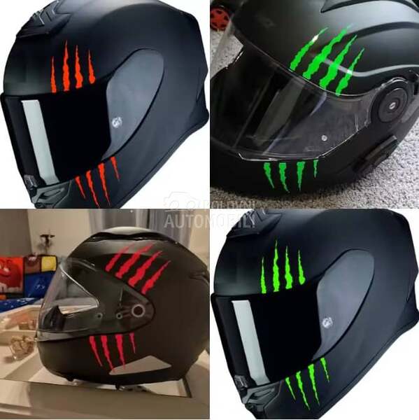 Kandze nalepnice za kacigu