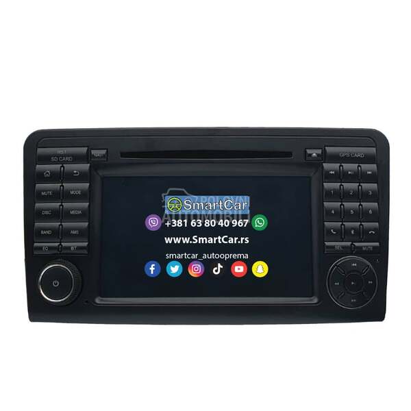 Android Multimedija 7in DVD za Mercedes Benz ML 230, ML 270, ML 320 ...