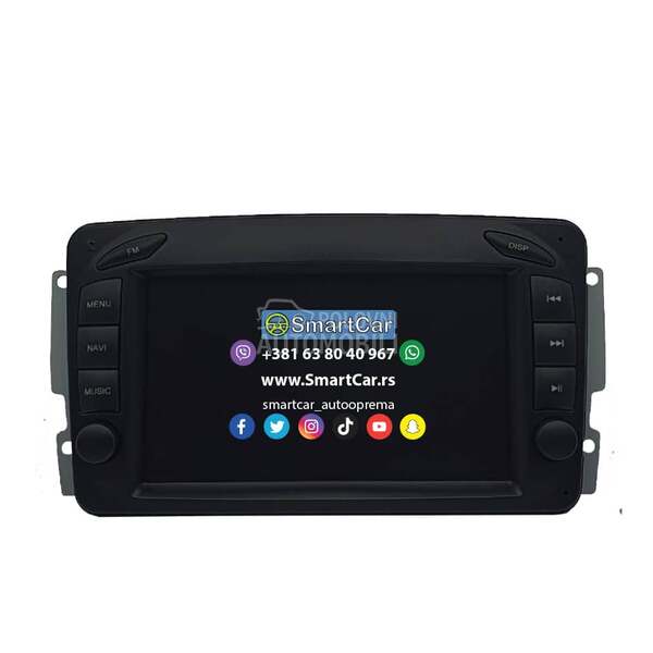 Android Multimedija 7in za Mercedes Benz CLK 200, CLK 220, CLK 230 ...
