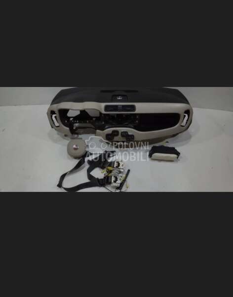 tabla aerbag pojasevi za Fiat Panda od 2014. do 2025. god.