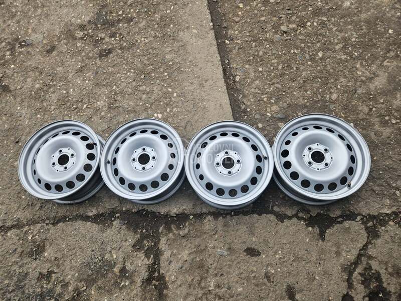 Čelične felne Clio 4x100 15" 4 x 100