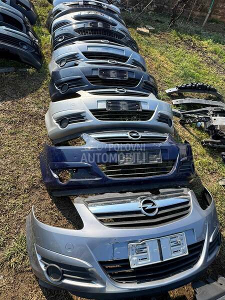 BRANICI,PRSA,KRILA,FAROVI za Opel Corsa D od 2006. do 2010. god.