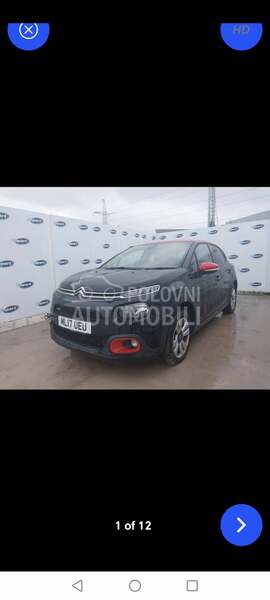 Citroen C3 2018. god. -  kompletan auto u delovima