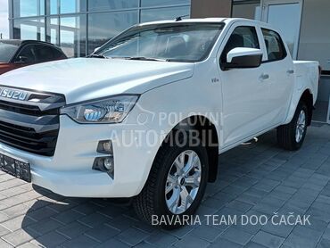Isuzu D-Max 1.9 Crew Cab SAMURAI, 36.000 €, 2025. Pickup, Dizel | 1898 cm3, 26 km, 120kW (163 KS), Manuelni 6 brzina, 4/5 vrata, 5 sedišta, Čačak