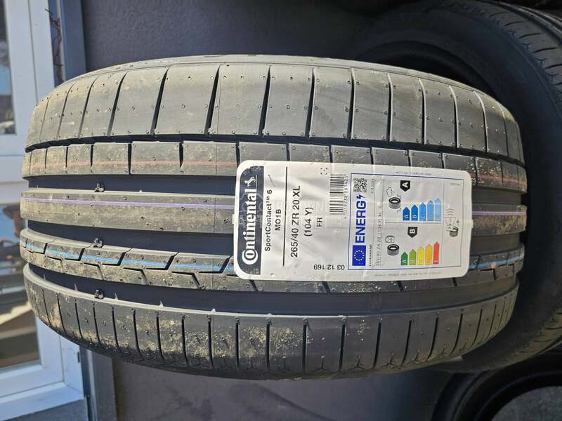 Continental 265/40 R20 Letnja