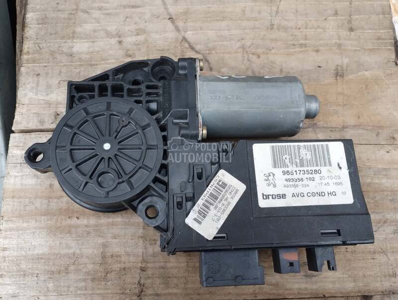 Levi motor podizača cabrio za Peugeot 307