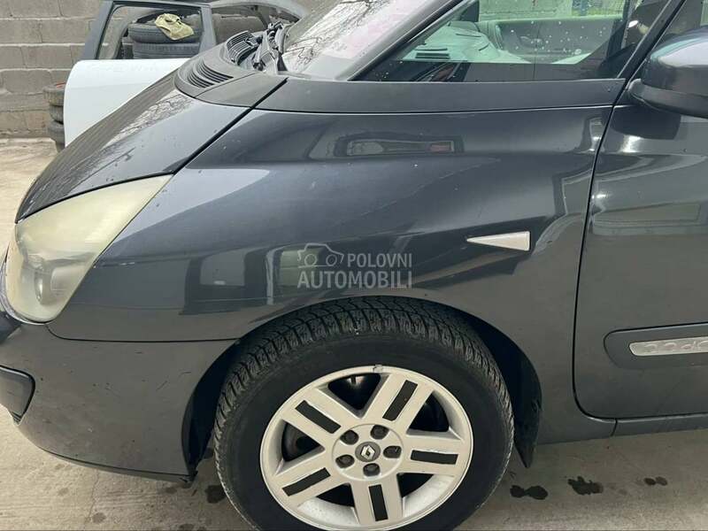 Krilo levo miš sivo TEB66 za Renault Espace od 2002. do 2012. god.