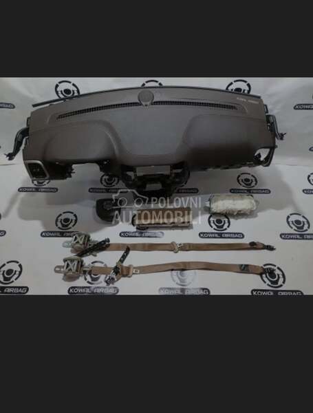 tabla aerbag pojasevi za Jeep Grand Cherokee od 2014. do 2025. god.
