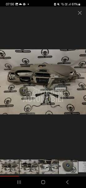 tabla airbag pojasevi za BMW Serija 4 od 2014. do 2025. god.