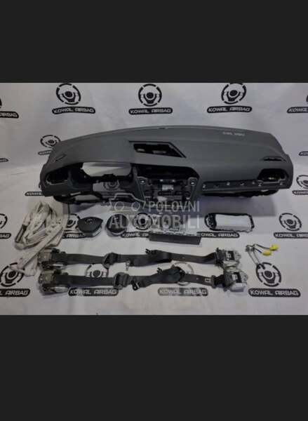 tabla airbag pojasevi za Volkswagen Tiguan od 2014. do 2025. god.