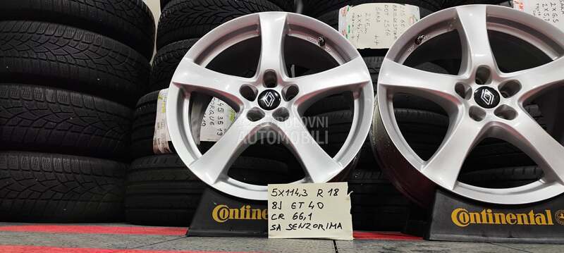 Aluminijumske felne  18" 5 x 114.3