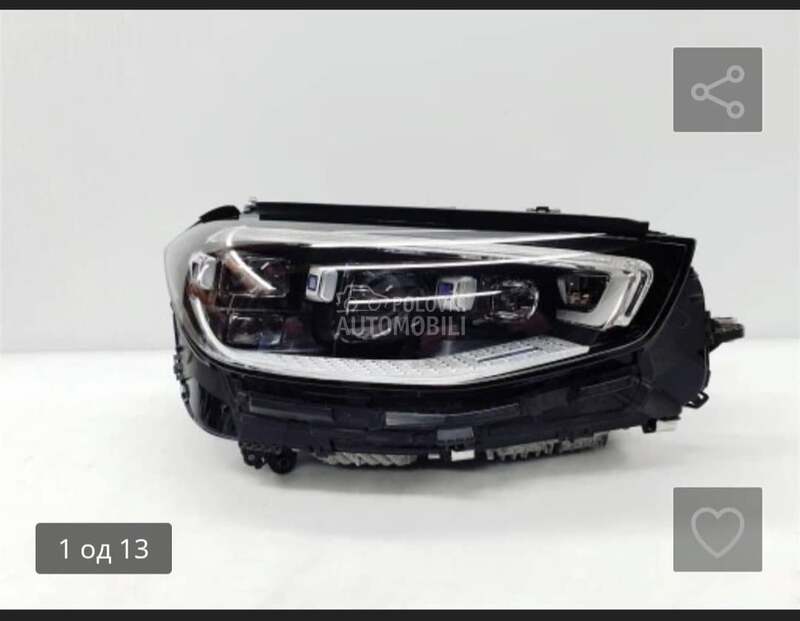 desna prednja lampa za Mercedes Benz S Klasa od 2014. do 2025. god.