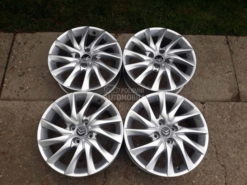 Aluminijumske felne PEZO CITROEN 17" 4 x 108