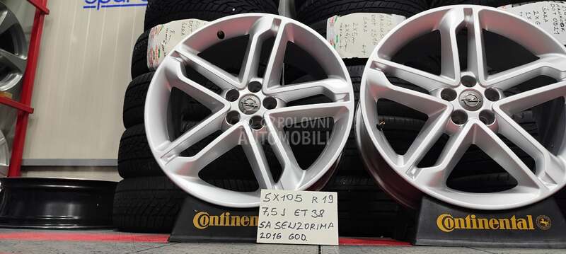 Aluminijumske felne  19" 5 x 105