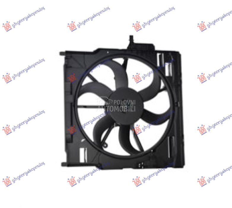 VENTILATOR KOMPLET 2.0/3.0... za BMW X5 od 2013. do 2018. god.