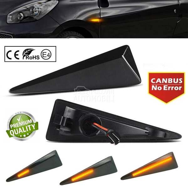 LED BOCNI DYNAMIC MIGAVCI za Renault Avantime, Espace, Grand Espace ...