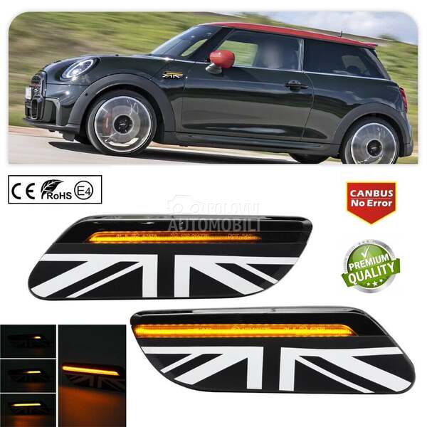 LED BOCNI DYNAMIC MIGAVCI za MINI Cooper, Clubman, One ...